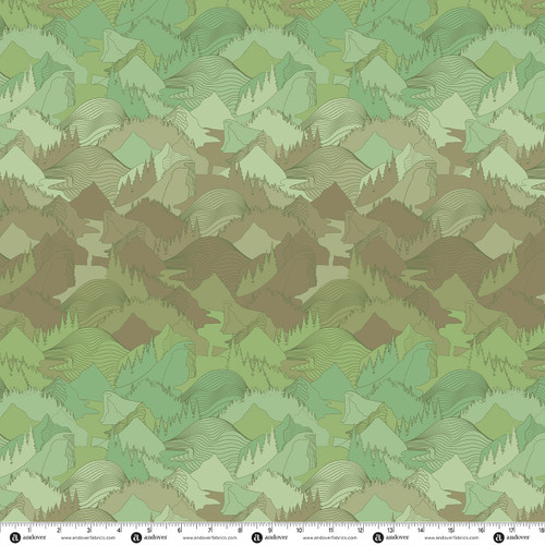 Nordic Solstice 108s by Gudrun Erla of GE Designs Terrain 108 Tundra Moss Ombre