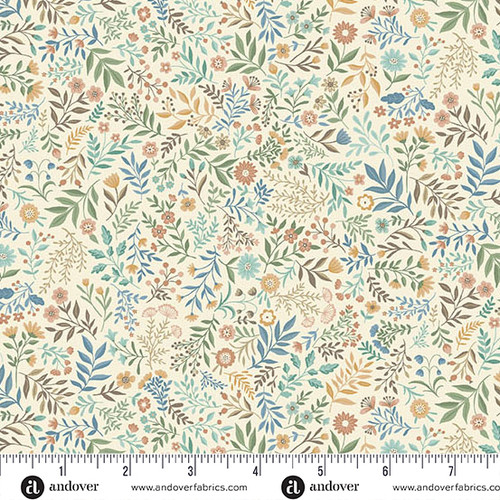 Wildwood by Makower UK Meadow Cream