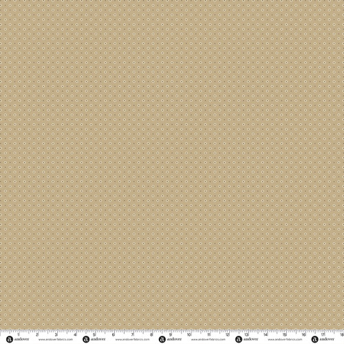 Wildwood by Makower UK Daisy Cream