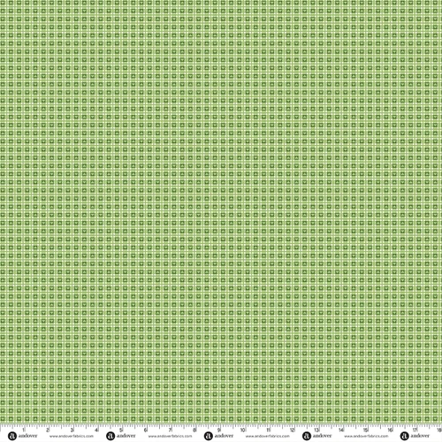 Countryside Classics by Makower UK Gingham Green
