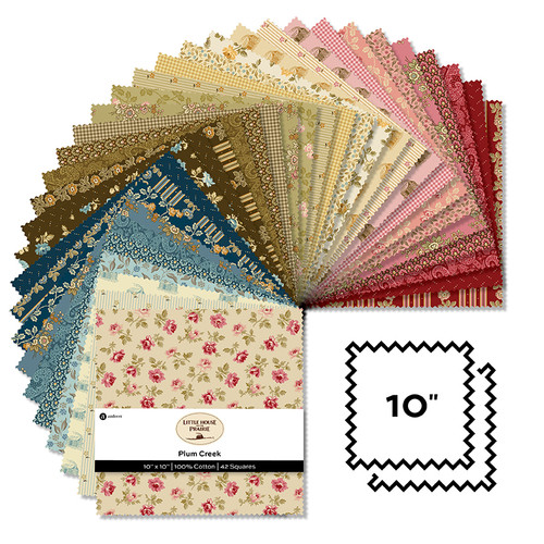 Plum Creek - 10 Inch Square - 42 Cuts Each