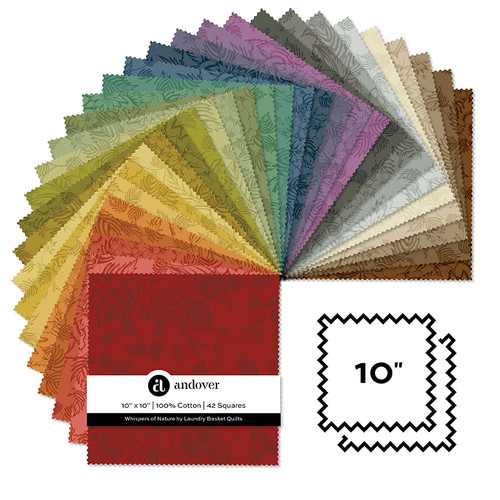 Whispers of Nature - 10 Inch Square - 42 Cuts Each