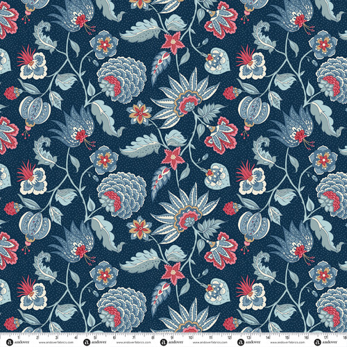 Independence Garden by Tiffany Lauren Craftsmans Garden Indigo