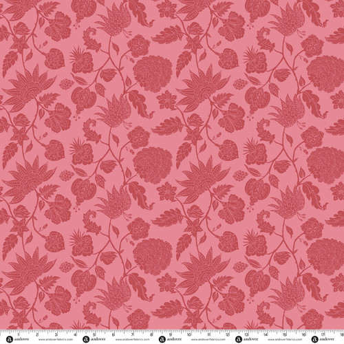 Independence Garden by Tiffany Lauren Woodblock Silhouette Alum Rose