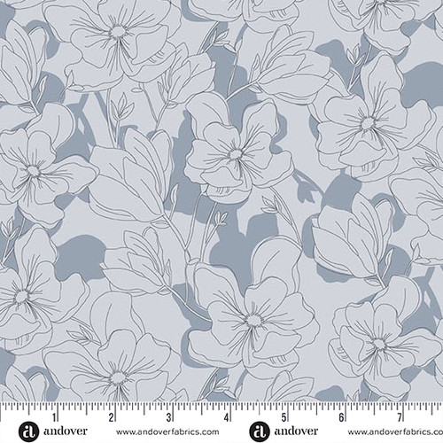 Color Me Whispered by Stephanie Organes Magnolia Veil Gray