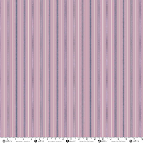 Prairie Blossoms by Little House on the Prairie® Railroad Stripe Wisteria