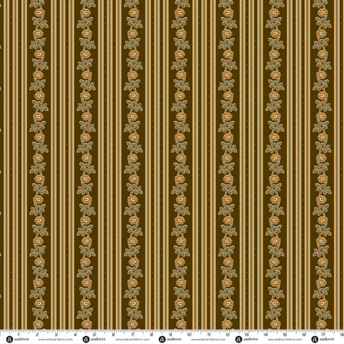 Plum Creek by Little House on the Prairie® Dakota Stripe Walnut