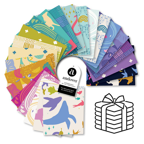 The Beautiful Wild - Fat Quarter Bundle - 24 Cuts Each
