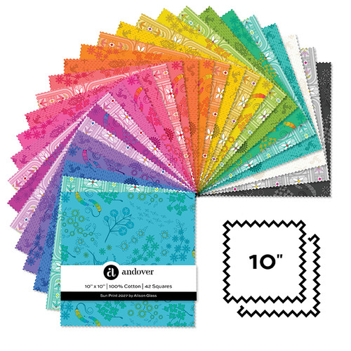 Sun Print 2027 - 10 Inch Square - 42 Cuts Each