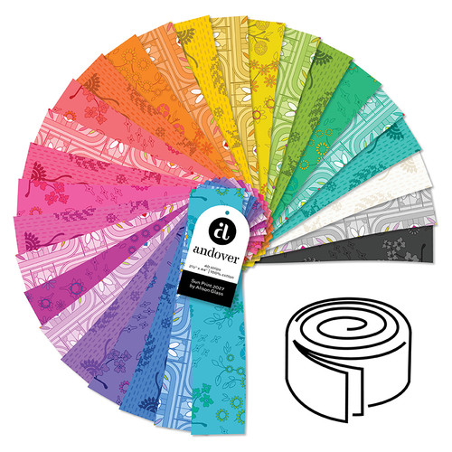 Sun Print 2027 - 2.5 Inch Strip Roll - 40 Cuts Each