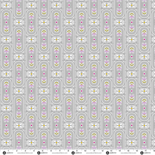 Sun Print 2027 by Alison Glass Arts and Crafts Gray