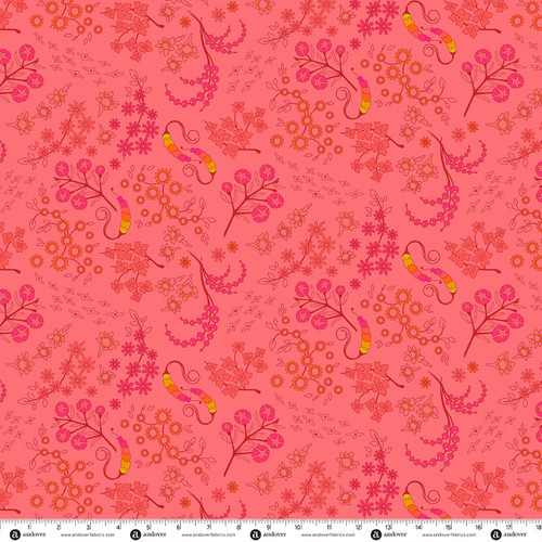 Sun Print 2027 by Alison Glass Gathered Red