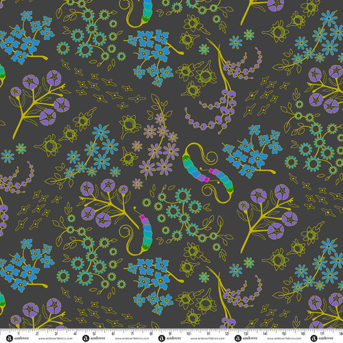 Sun Print 2027 108s by Alison Glass Gathered 108 Night