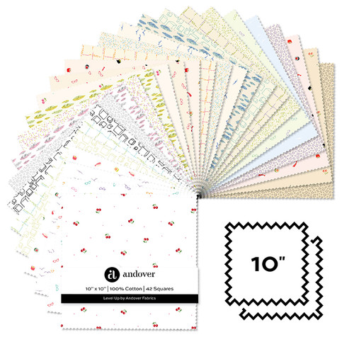 Level Up - 10 Inch Square - 42 Cuts Each