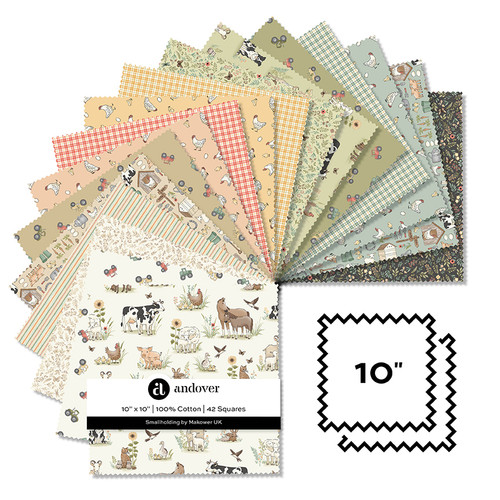 Smallholding - 10 Inch Square - 42 Cuts Each