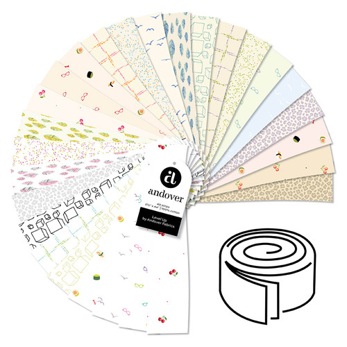 Level Up - 2.5 Inch Strip Roll - 40 Cuts Each