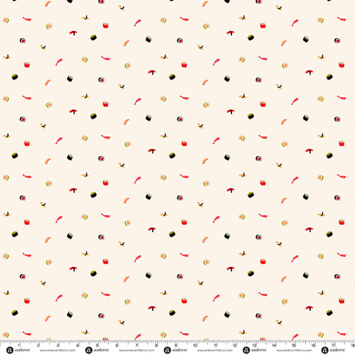 Level Up by Andover Fabrics Take Out Cream