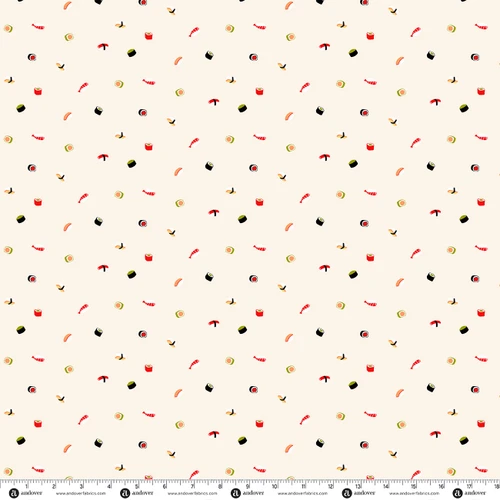 Level Up by Andover Fabrics Take Out Cream