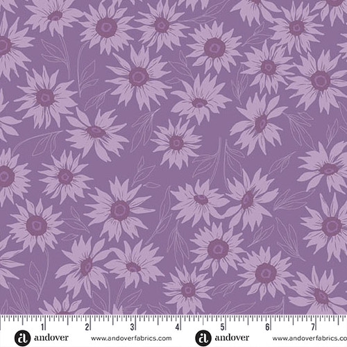 Color Me Whispered by Stephanie Organes Marguerite Mist Periwinkle