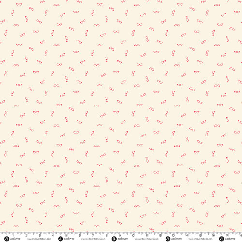 Level Up by Andover Fabrics Eyeware Cream
