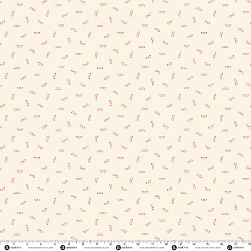 Level Up by Andover Fabrics Eyeware Cream