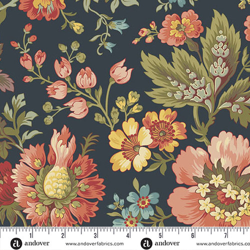 Farmer's Daughter by Laundry Basket Quilts Milk and Honey Midnight