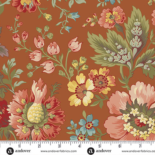 Farmer's Daughter by Laundry Basket Quilts Milk and Honey Rust