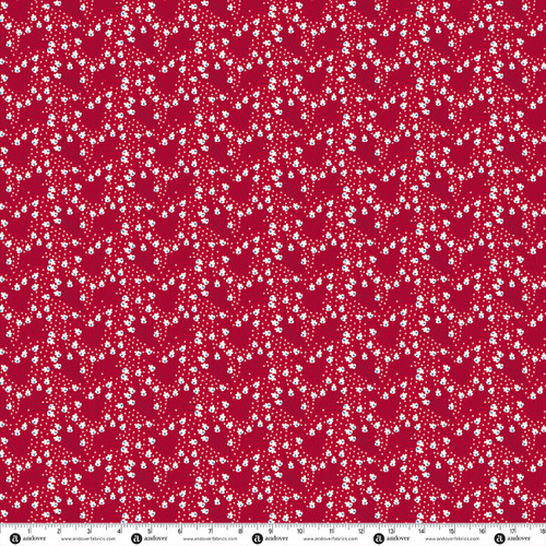 Red White and Blue by Andover Fabrics Firecracker Scarlet