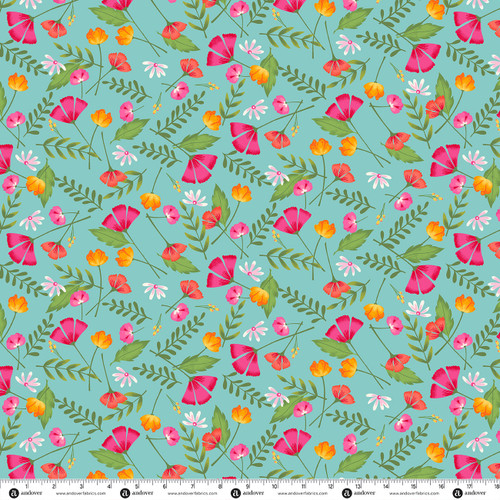 Bloom and Grow by Amy Latta Bold Blooms Ocean