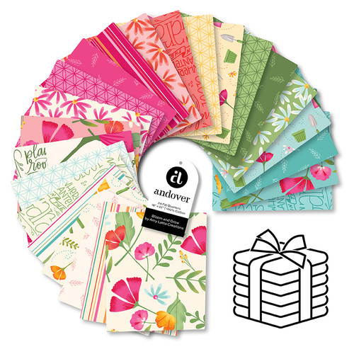 Bloom and Grow - Fat Quarter Bundle - 24 Cuts Each