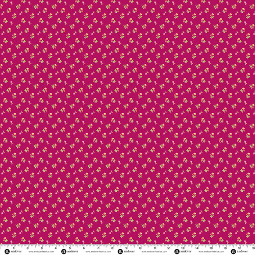 Groovy Garden by Renee Nanneman Funky Flower Cherry