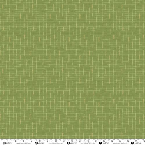 Groovy Garden by Renee Nanneman Crosspatch Pear Green