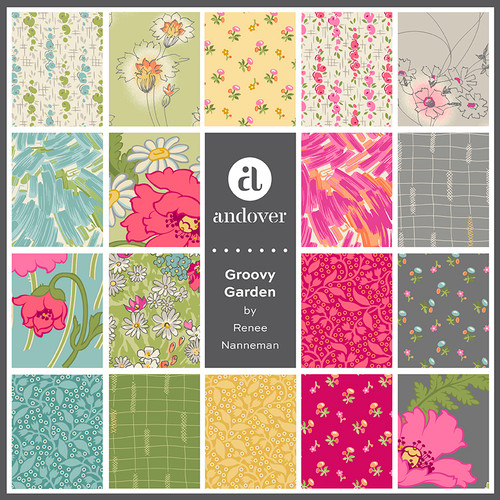 Groovy Garden - 10 Yard Bolt Case Pack - 30 Bolts Each