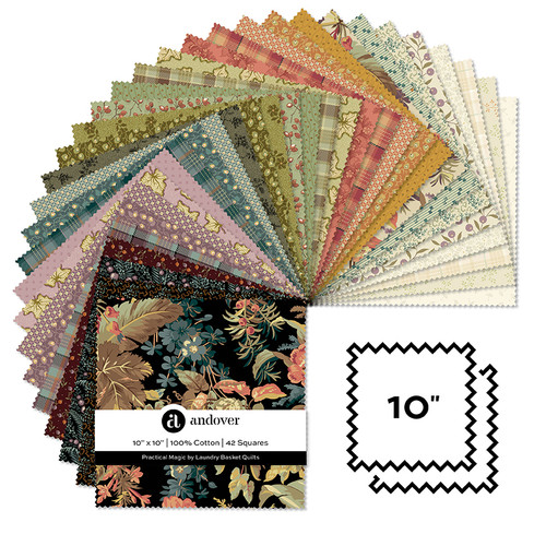 Practical Magic - 10 Inch Square - 42 Cuts Each