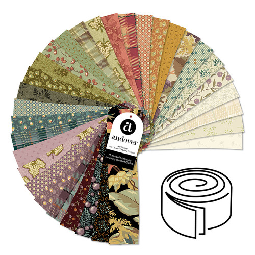 Practical Magic - 2.5 Inch Strip Roll - 40 Cuts Each