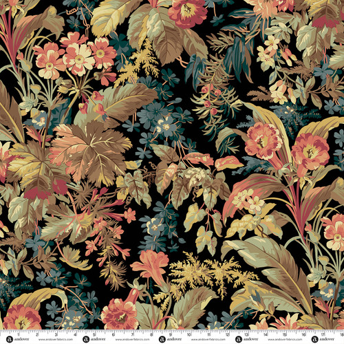 Practical Magic by Laundry Basket Quilts Foliage Night