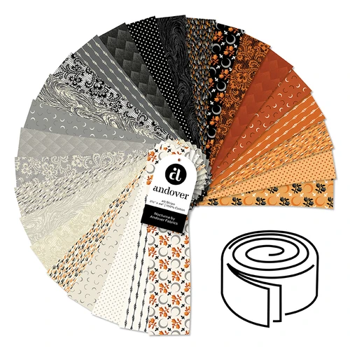 Nocturne - 2.5 Inch Strip Roll - 40 Cuts Each