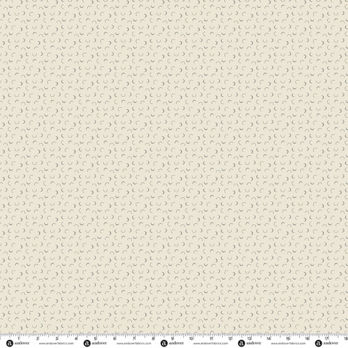 Nocturne by Andover Fabrics Crescent Ghost