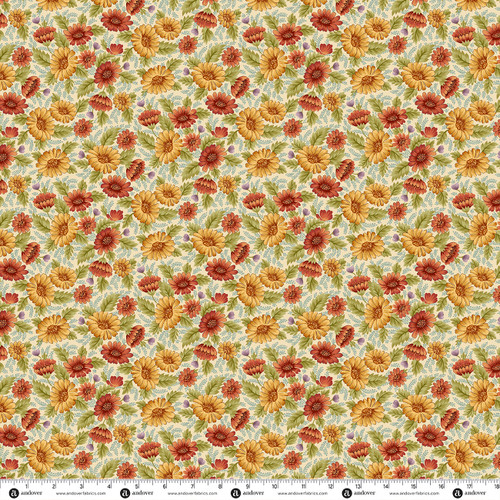 Bountiful by Andover Fabrics Marigold Wheat