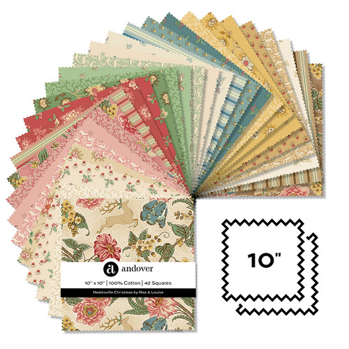 Healesville Christmas - 10 Inch Square - 42 Cuts Each