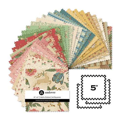 Healesville Christmas - 5 Inch Square - 42 Cuts Each