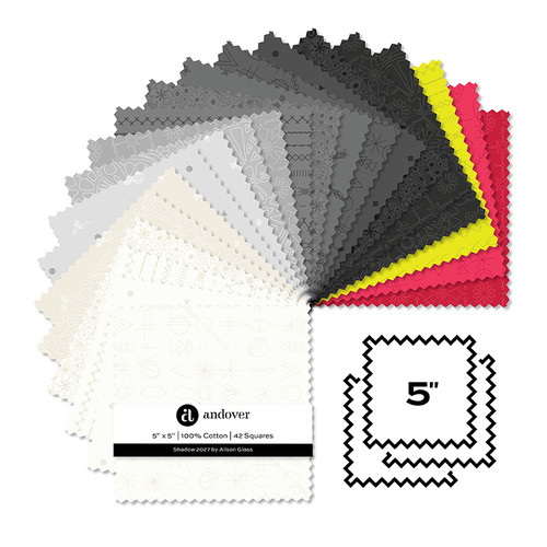 Shadow 2027 - 5 Inch Square - 42 Cuts Each