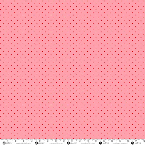 Simply Spot by Andover Fabrics Simply Spot Light Rose