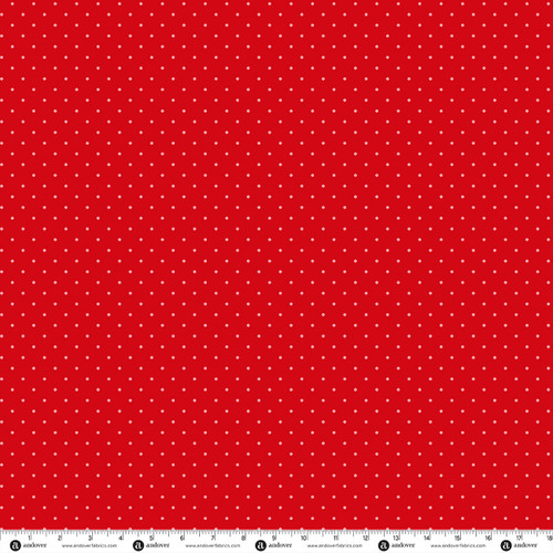 Simply Spot by Andover Fabrics Simply Spot Scarlet