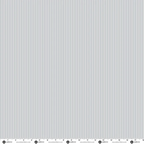 Simply Stripe by Andover Fabrics Simply Stripe Chrome