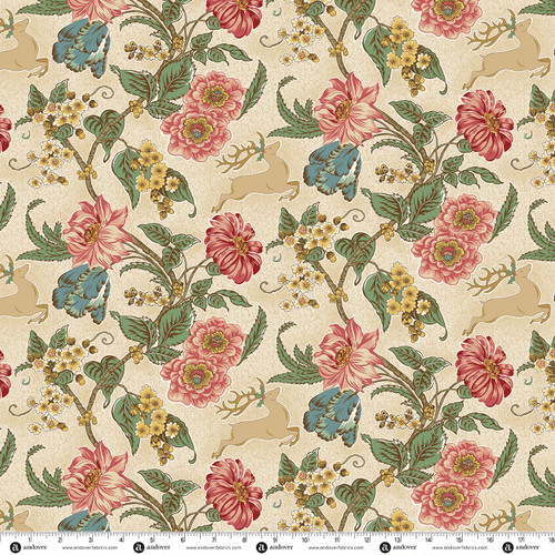Healesville Christmas by Max & Louise Deer in the Garden Cream