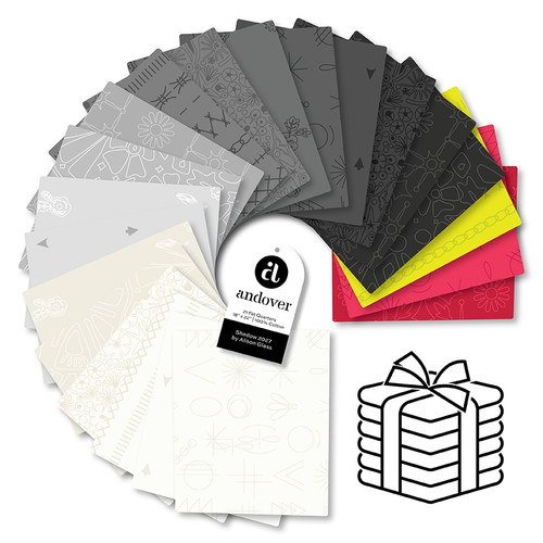 Shadow 2027 - Fat Quarter Bundle - 21 Cuts Each