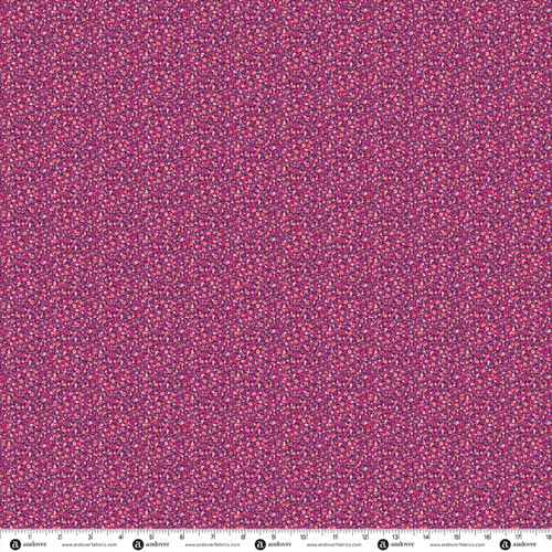 Petite Bijoux by Makower UK Petals Purple