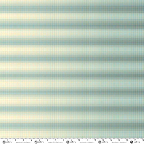 Sew Retro by Makower UK Gingham Teal