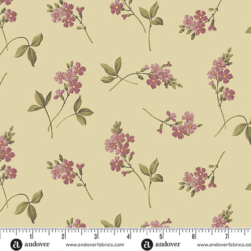 Laundry Line by Laundry Basket Quilts Cornflower Cream Cornflower Cream